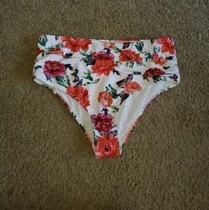 High-waisted Swim Bottoms